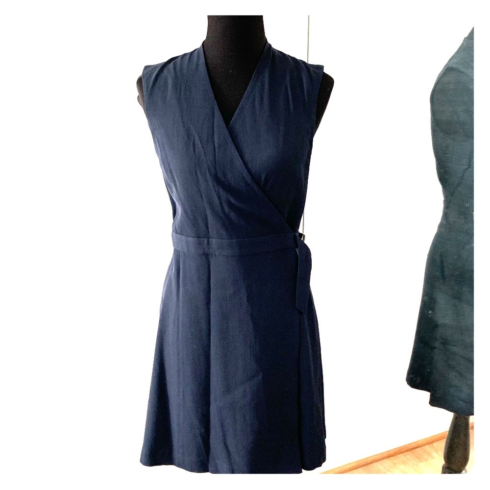 Theory wrap dress size 4